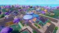A look at Greasy Grove (Image via Epic Games)